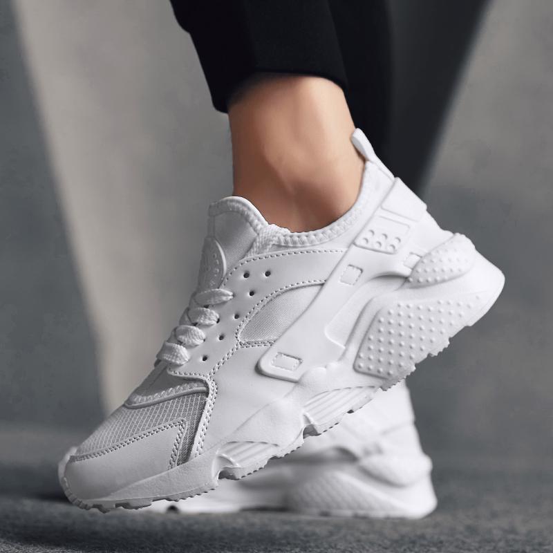 Fashion Lace-up Men's Sports Shoes Breathable Mesh Sneakers Non-slip Running Shoes Big Size Jogging Shoes