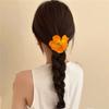 Korean Style Flower Hair Tie Cloth Elastic Hair Band Fashion Large Intestine Hair Ring  Horsetail