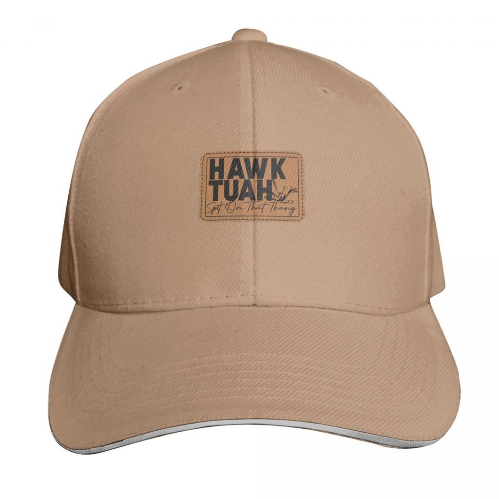 hawk tuah Funny Viral Meme Baseball Cap Vintage Retro Embroidered Lightweight Packable Gift for Him Her