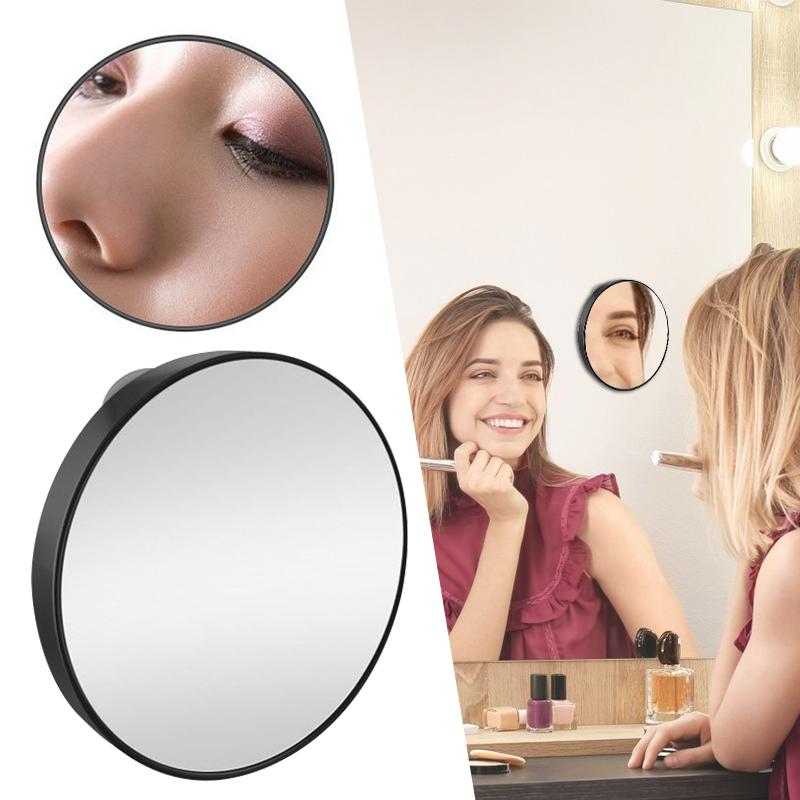 5-30x Magnification Mirror With Suction Cup Blackhead Magnifying Compact Remove Acne Pores Tool Bathroom Makeup Mirror