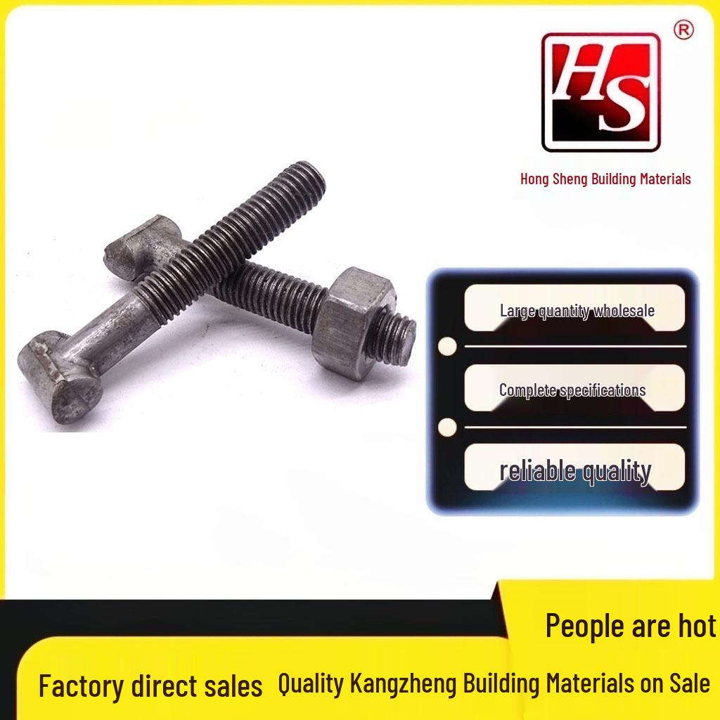 M12 Steel Construction Bolt and Nut Fastener National Standard Fastener Nut