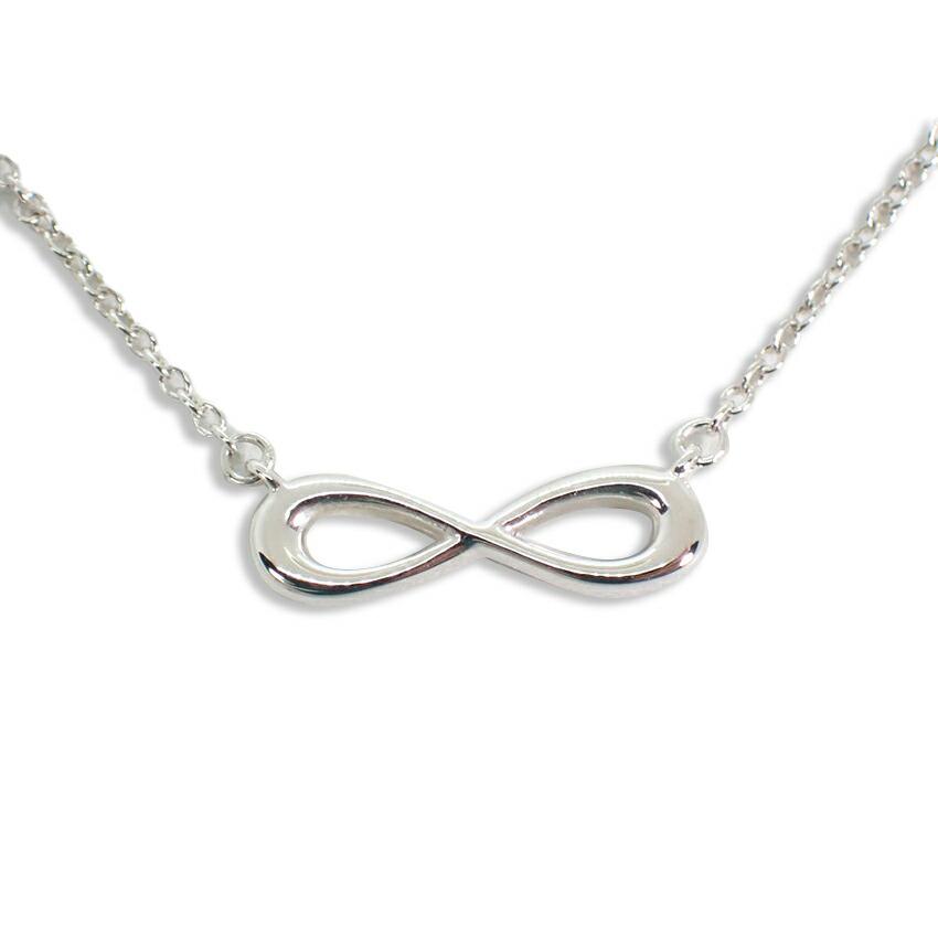 

[Б/у] TIFFANY/Tiffany 925 Infinity Pendant/Necklace [g309-69]