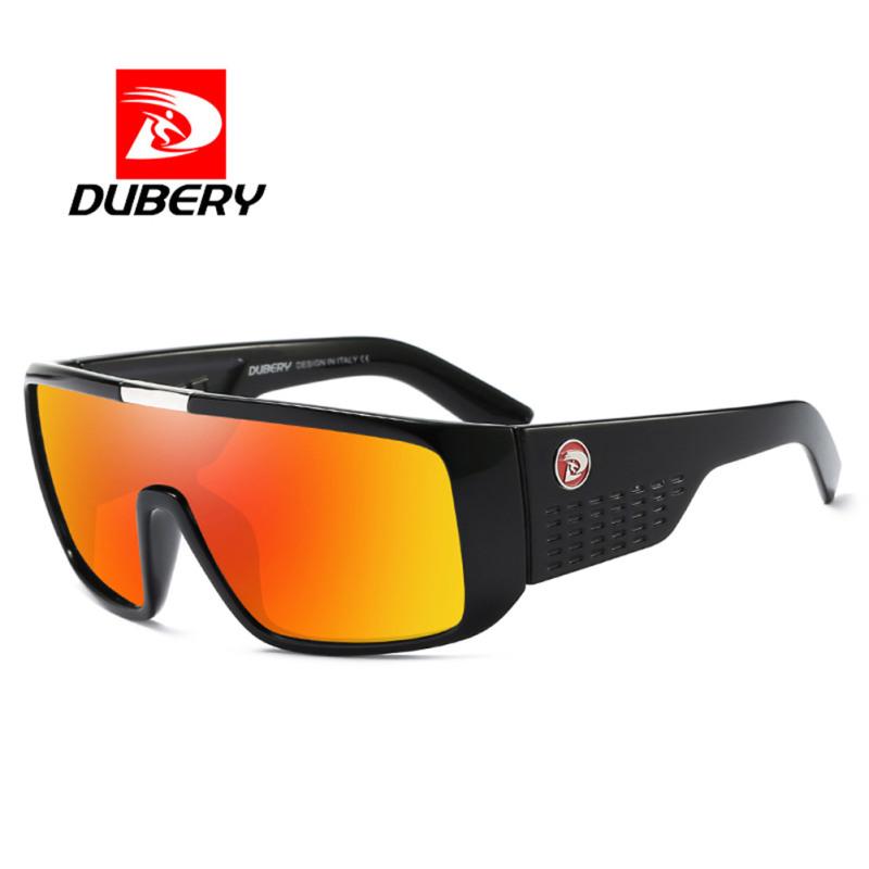 Retro Frame Reflective Coating UV400 Big Wide Leg Sports Sunglasses