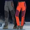 Men Couple Waterproof Windproof Outdoor Hiking Warm Winter Thick Pants Trousers 