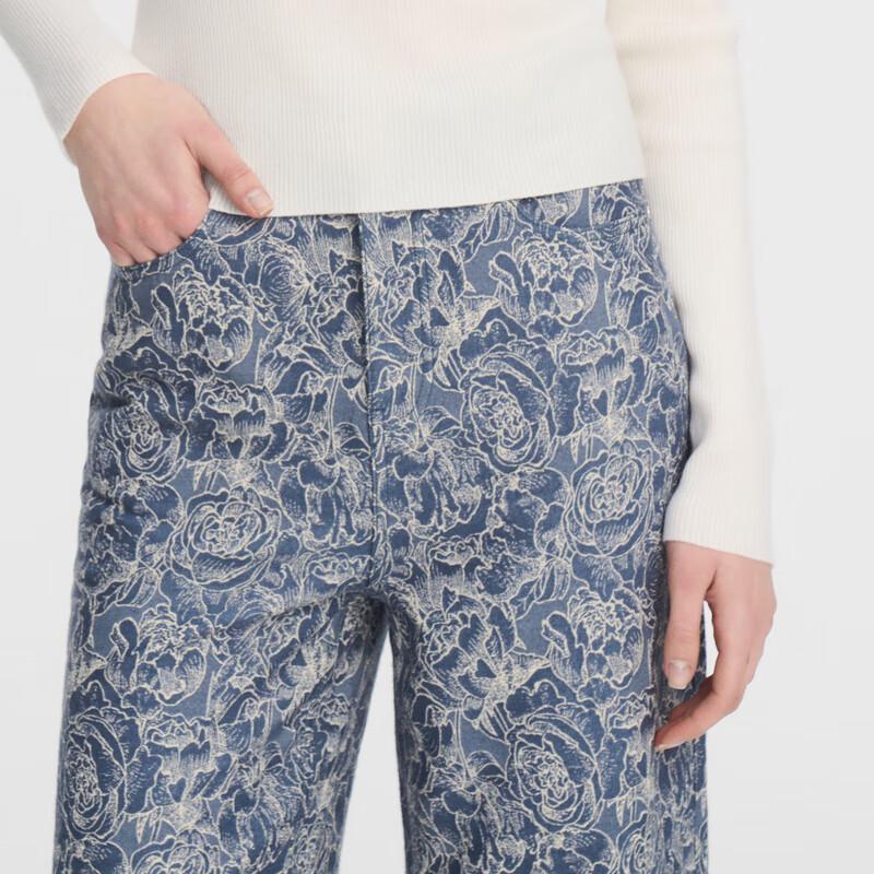 ELLASSAY Women's High-Waisted Straight-Leg Pants