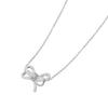 Silver 925 Ribbon Necklace 2Color Jsp-0001