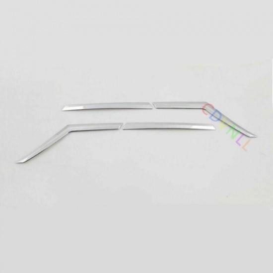 ABS Chrome Rear Tail Light Lamp Cover Trim Strip 4PCS For 2018-2020 Toyota Camry