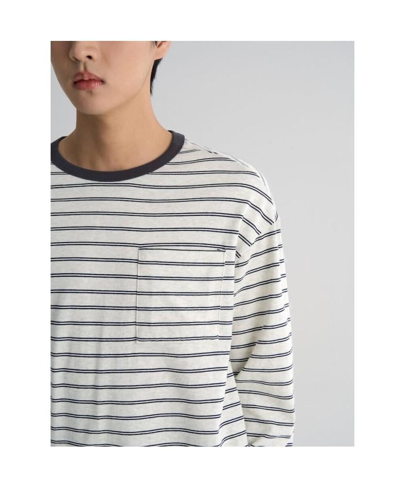 8Seconds Striped T-Shirt In Ivory