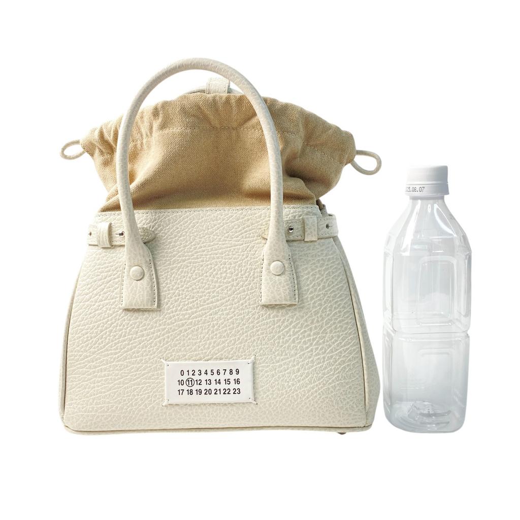 Used Maison MargielaShoulder Bag Ivory Leather Women