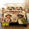 3D-gedrucktes Filmstar-Bettwäscheset Bud S-Spencer T-Terence Hill Bettwäscheset Bettbezüge Kissenbezüge Tagesdecke Bettwäscheset