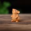 Lustige Hamsterstatue Niedliche Tierfigur Skulptur Handwerk Tierkreis Maus Statuette Kinder