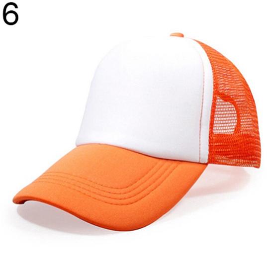 Fashion Unisex Trucker Cap Baseball Golf Mesh Adjustable Hats