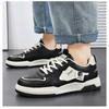 Men's Spring Breathable White Korean Trendy Versatile Sports Casual Board Shoes.