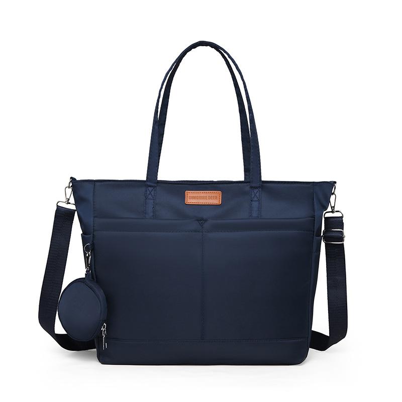 

Модная водонепроницаемая дорожная сумка для хранения багажа для студентов, сумки для отдыха и шопинга большой вместимости для спорта и фитнеса синий