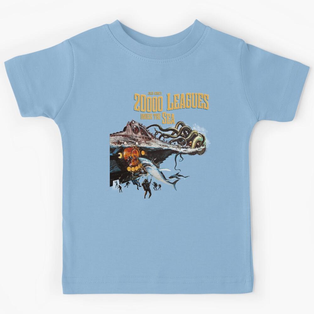 20,000 leagues under sea Jules Verne Kids T-Shirt 110