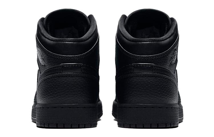 Jordan 1 Mid Black GS 554725-091