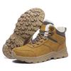 HUIZUMEI Men's Warm Winter Outdoor Hiking Snow Boots