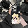 Cartoon F-Sailor M-Moons Phone Case For iPhone 17,16,15,14,13,12,Pro MAX Black Matte Shockproof Cover