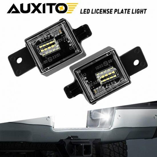 

AUXITO LED License Plate Light For 2014- Chevy Silverado GMC Sierra 1500 EOA