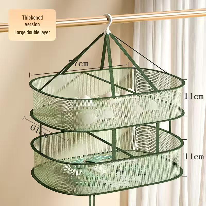 Socks Drying Net, Clothes Drying Rack Basket, Flat Wool Sweater Net, Underwear and Sweater Dryer