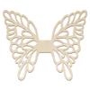 Wooden Angel Wings 10 Pieces Gift Pendants DIY Macrame Base