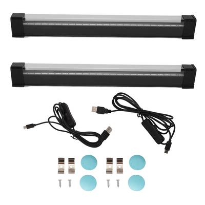 2 Sets LED Black Light Bar with Plug and Switch 380 To 400nm USB Power Supply for Poster Body