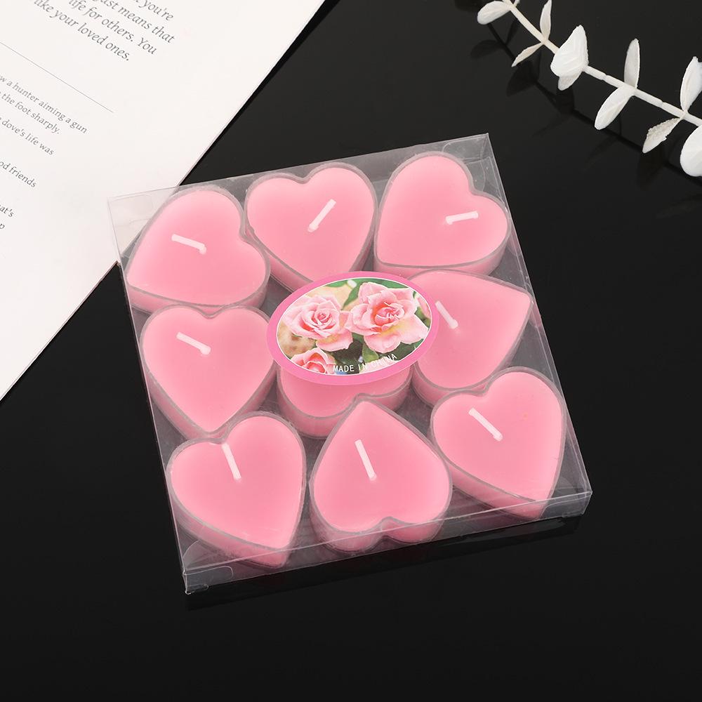 Kreativní svíčky ve tvaru srdce pro svatby, žádosti o ruku a narozeniny