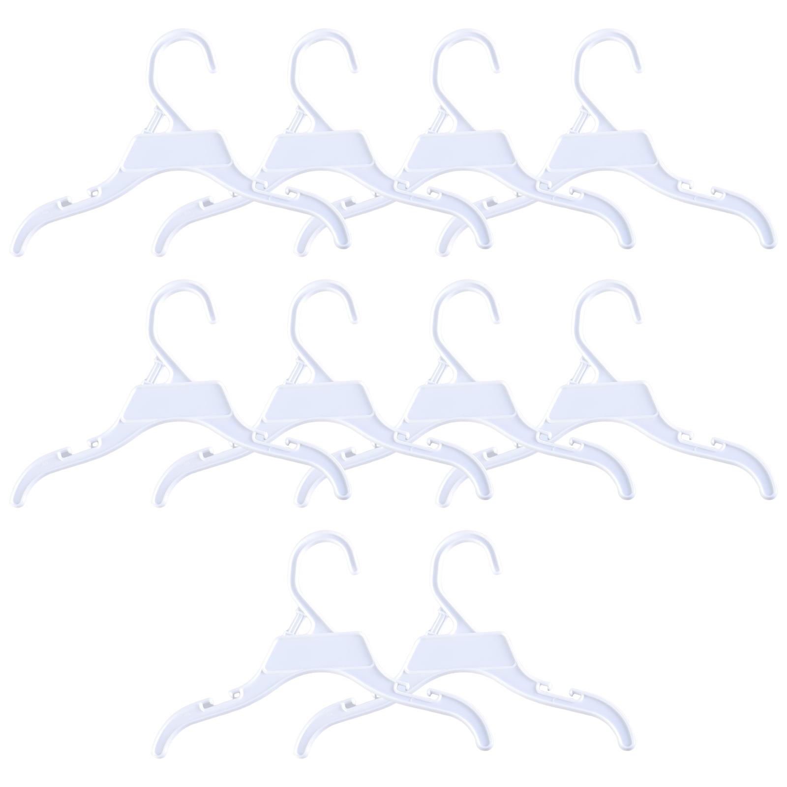 

Упаковка из 10 пластиковых вешалок для одежды для домашних животных для организации одежды и аксессуаров для собак, вешалки для одежды для домашних животных и зоомагазинов