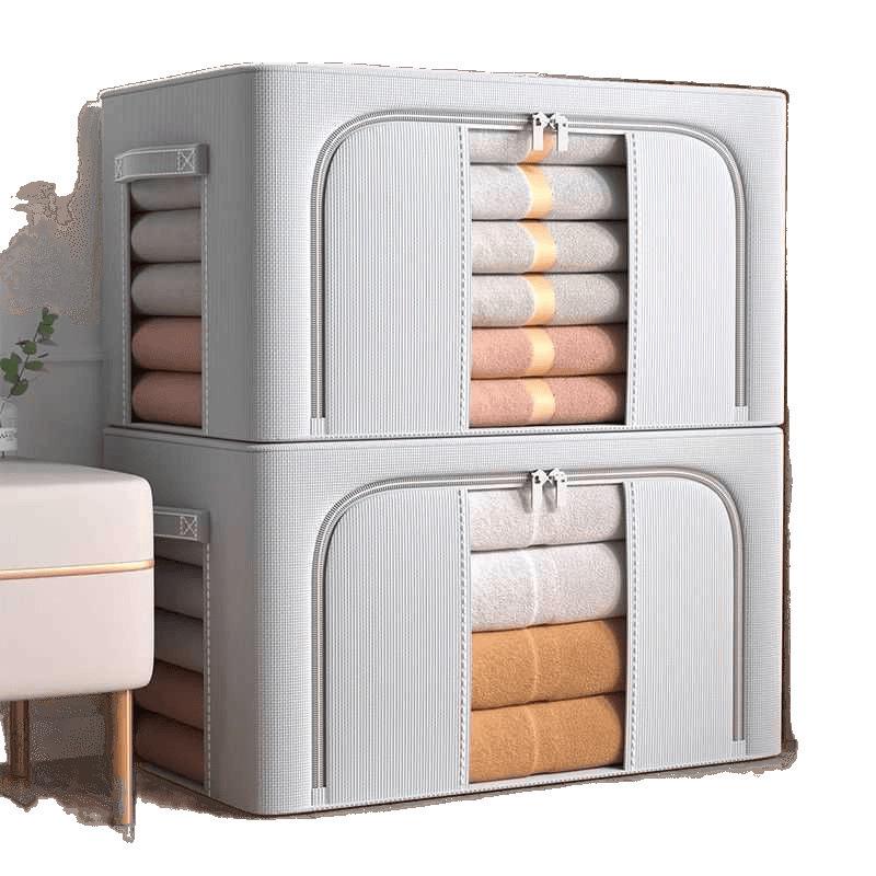 Large Capacity Foldable Oxford Cloth Storage Box for Quilts