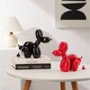 Resin Balloon Poop Dog Sculpture Decoration Living Room Bedroom Wine Cabinet Creative Cartoon Animal Simple Modern Decorative