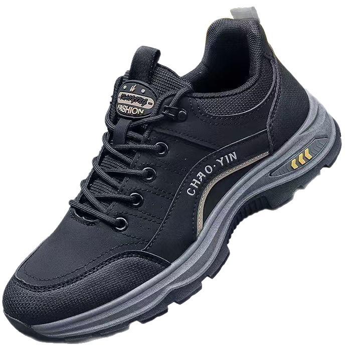 Autumn outdoor casual shoes lightweight hiking shoes comfortable soft sole low top sports shoes versatile men's shoes