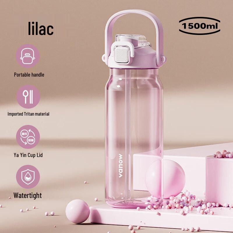 Vanow Large Capacity Dual-Drink Water Bottle