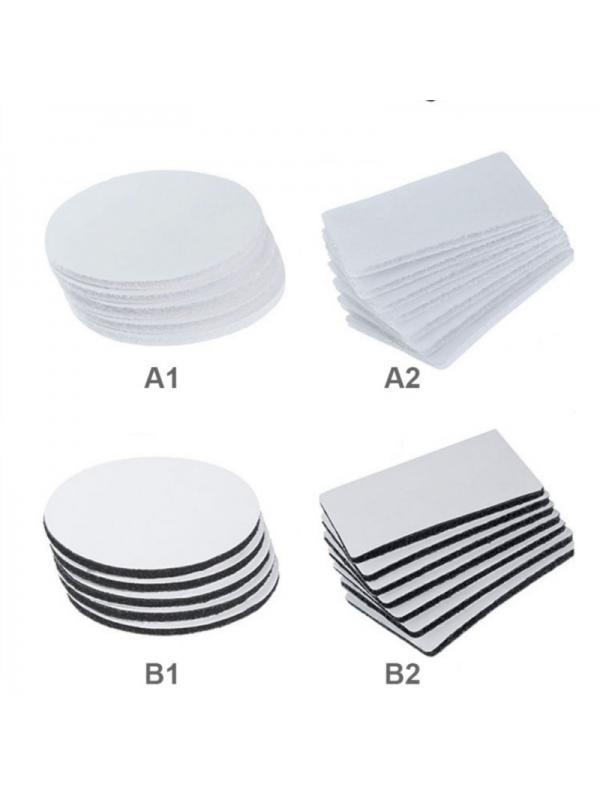 

5Pcs Universal Magic Strong Self Adhesive Fastener Magic Stickers For Bed Sheet Sofa Mat 5pcs
