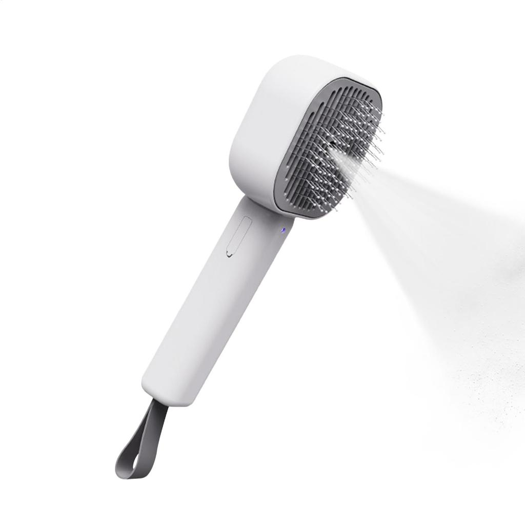 Cat Steams Brush Non-irritating Steams Cat Shedding Brush Multifunctional Pet Grooming Tool for Hair Removal Detangling Comb