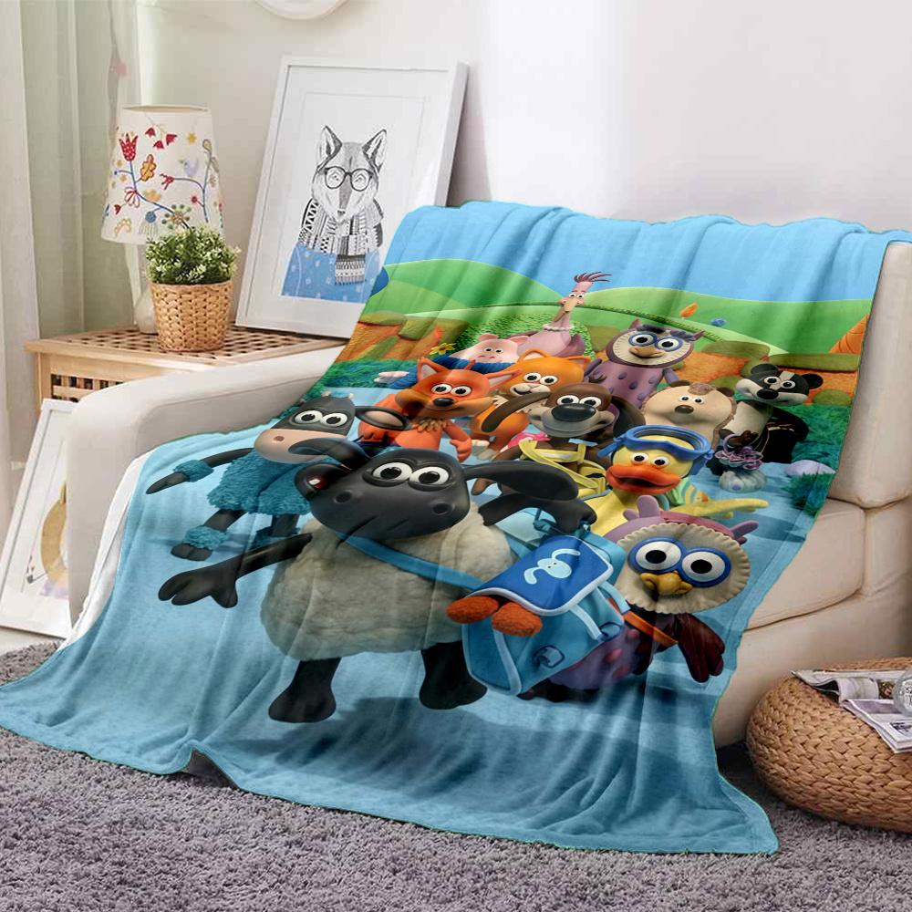 Shaun Blanket, High quality Comfortable for All Seasons, Home Decor, Warmth and Comfort