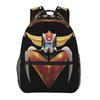 Grendizer Goldorak Vintage ROBOT Student Backpack School Bag Hiking Travel Daypack for Boys Girls Fashion Bookbag Shoulder Bags