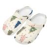Printed EVA Yard Clogs Unisex Quick Dry Soft Sole Slip On Garden Yard Home Bathroom Casual Walking Beach Sandals Outdoor Use