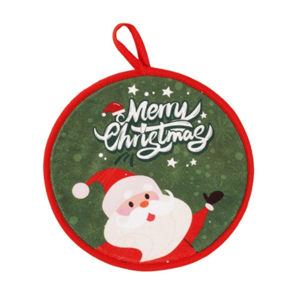 

Креативное рождественское полотенце для рук Толстый коралловый флис Полотенца для волос для ванной Кухонные принадлежности Style 3