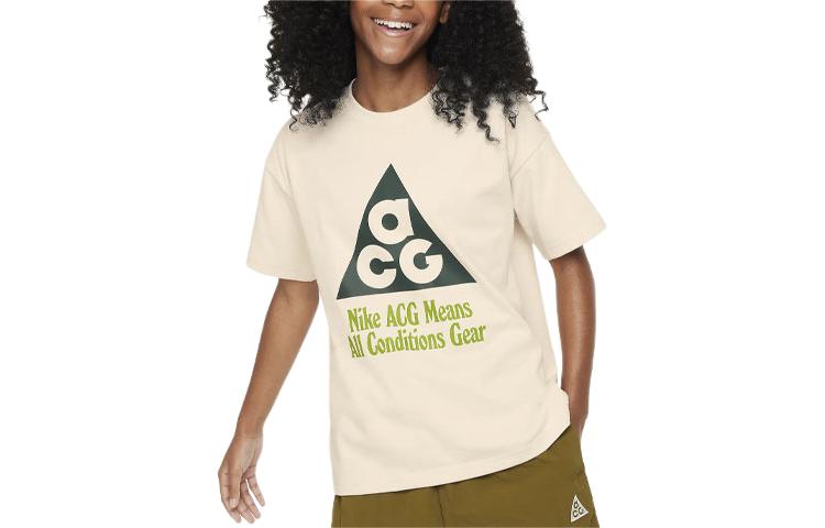 Nike Kids T Shirts Crew Neck Moderate FN9677-104 S