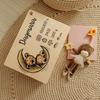 Coffret souvenir naissance en bois - Coffret de naissance fille - Coffre à souvenir - 40 x 30 x 14 cm - Motif Ours en peluche