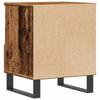 Nightstand Vintage Wood Look 40 X 35 X 50 Cm Engineered Wood