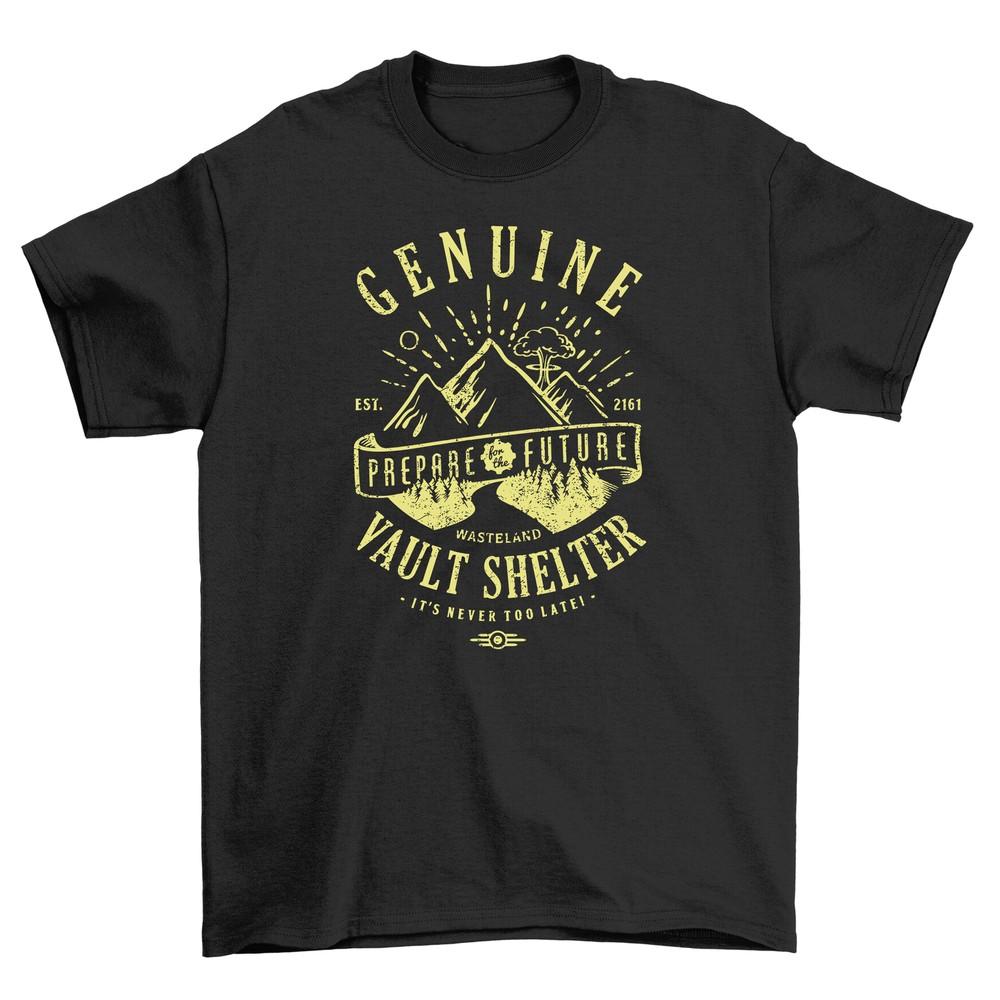 

Genuine Vault Shelter t-shirt - Unleash your inner survivor! 100% cotton, Funny 4XL