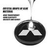 For Mitsubishi Outlander Lancer 10 9 EX Eclipse Mirage RALLIART 3D Car Lock Keyhole Stickers Door Lock Protect Interior Stickers