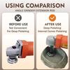 מוט מאריך זוויתי, מתאם חדש למכונת ליטוש הברגה, ידית, סט אביזרי פוליש זוויתי, מאריך זוויתי