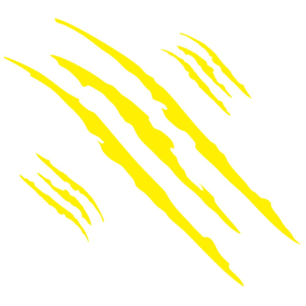 DIY Car Sticker Scratch Stripe Marks 130CMx34CM Claw Sticker Headlight Decal Paw Creative Scratch Sticker Car Exterior Accessory