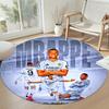 Barcelona Round Office Rug Design for Foyer Dining Room Hallway Outdoor Anti-slip Round Rug Office home decor