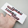 2pcs 3D ABS TURBO 4MATIC Car Letters Side Fender Trim Badge Emblem Sticker For Mercedes Benz AMG A45 A35 X247 W117 Accessories AT1