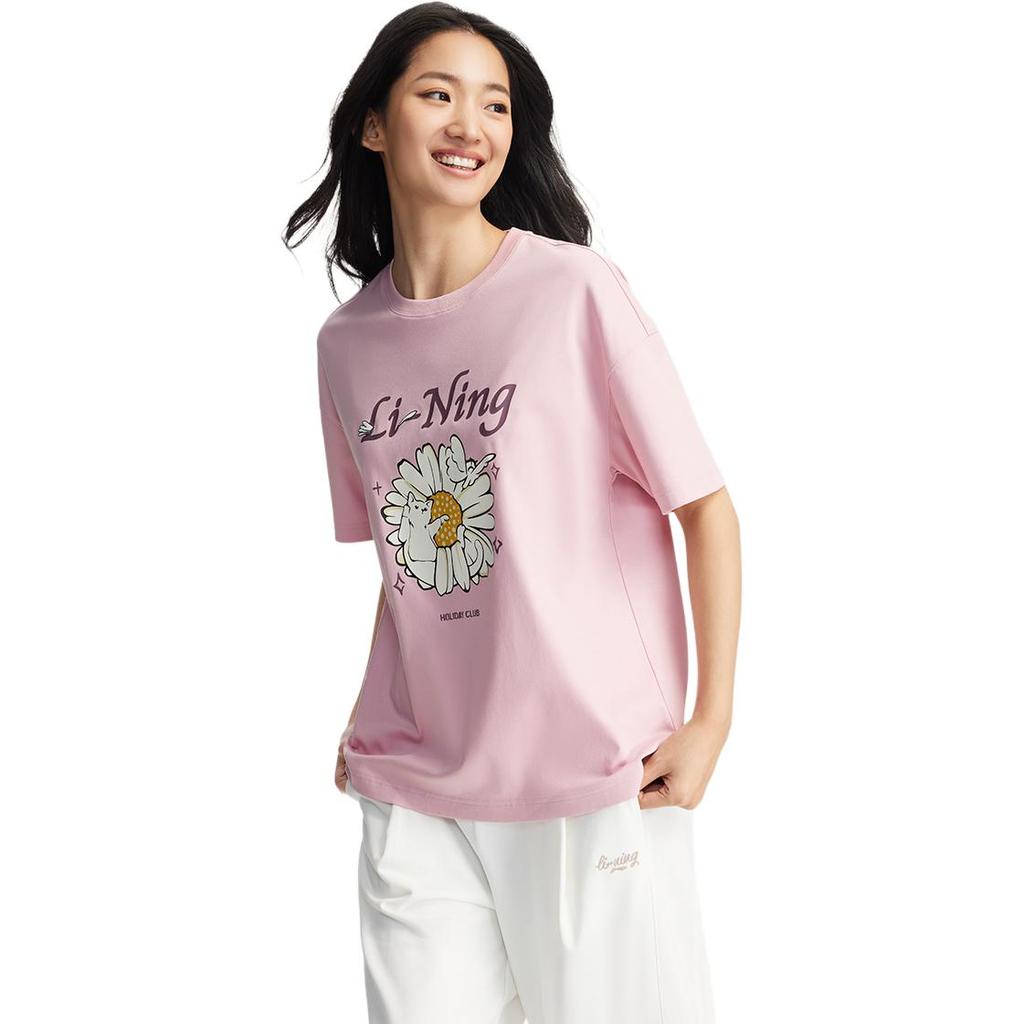 Li Ning Sports Life Collection T Shirt Women's ATSW314-6