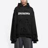 Balenciaga Caps Destroyed Oversize Fit Hoodie 659403TKVB61093