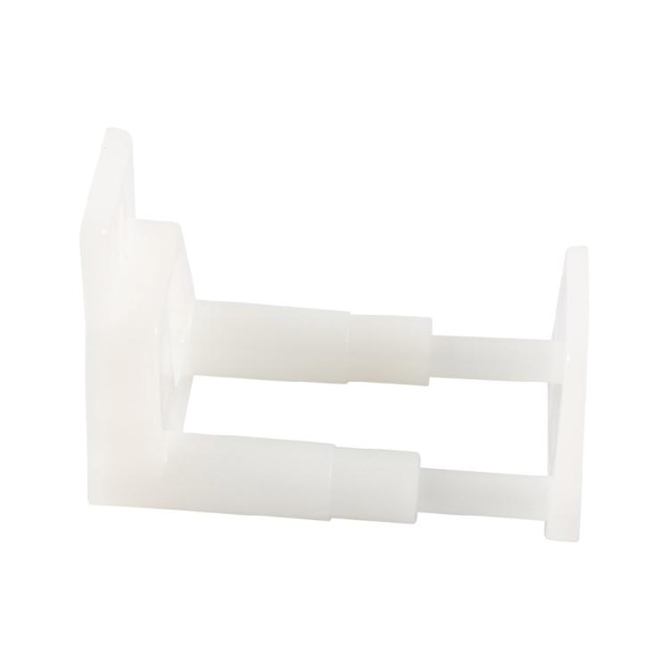 Sliding Door Guide with Mounting Screws Included Sliding Door Hardware Plastic Guide for Effortless Setup & Durability